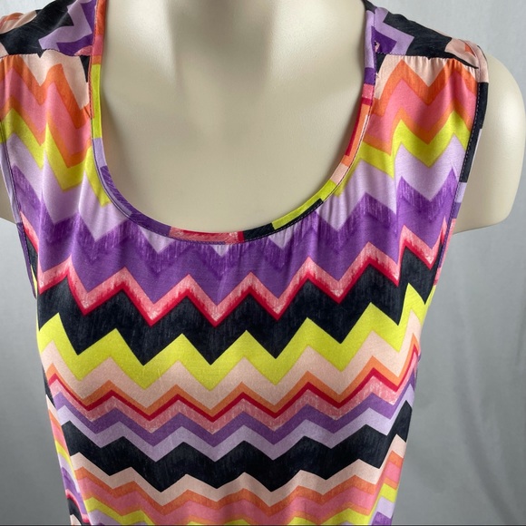 Seafolly Chevron Patterned Cover-up/Dress L - Picture 5 of 8